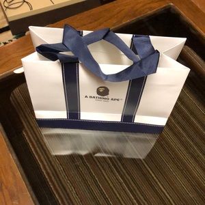 A Bathing Ape Shopping Bag